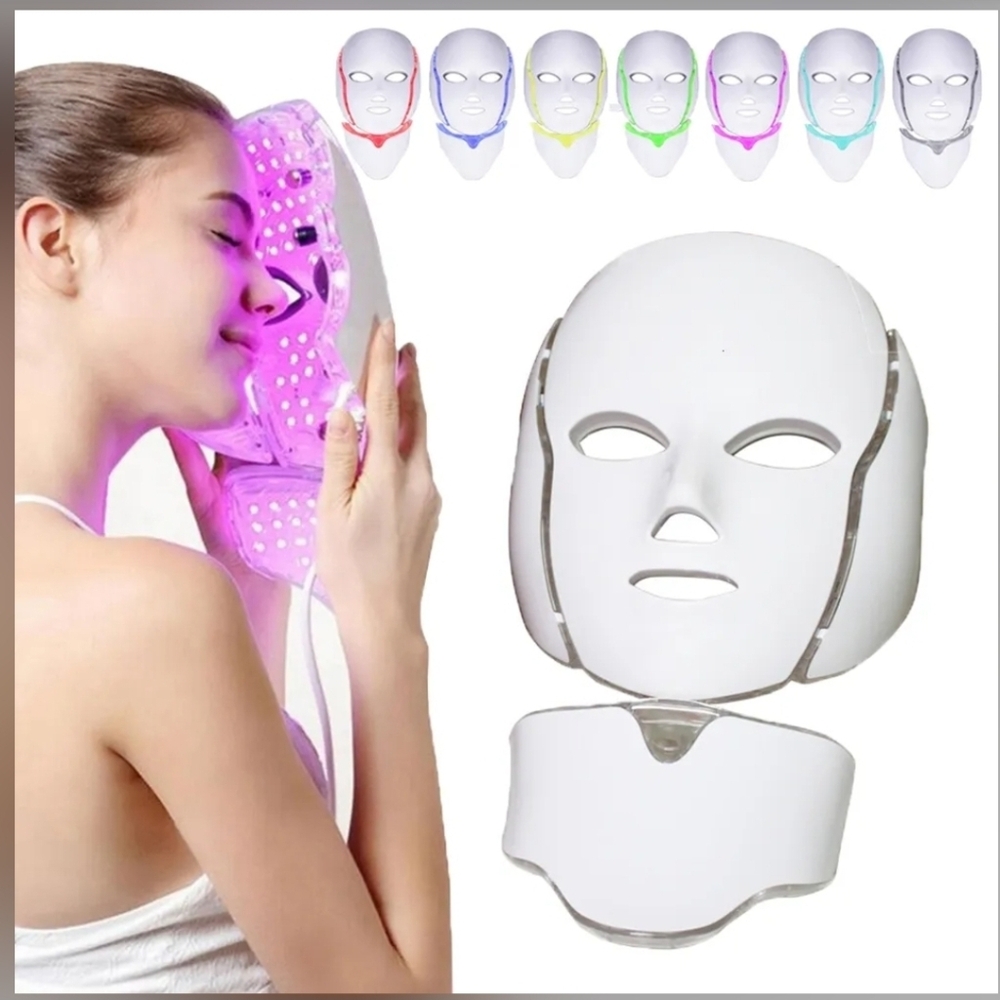 LED Light Therapy Mask with Remote - Picture 3 of 14